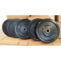 5kg a 25kg Crossfit de borracha colorida olímpica Placas de peso Bumper